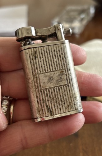 Accendino vintage argento - accendino, in