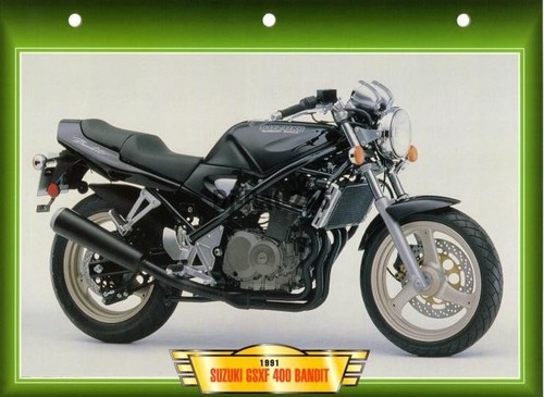 Fiche moto suzuki gsf 400 - gsf,