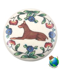 Doberman Pincher Cane Tappo