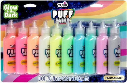 Puff paint glow - in, the