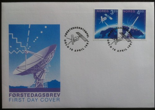 Tematica spazio fdc norvegia - tematica,