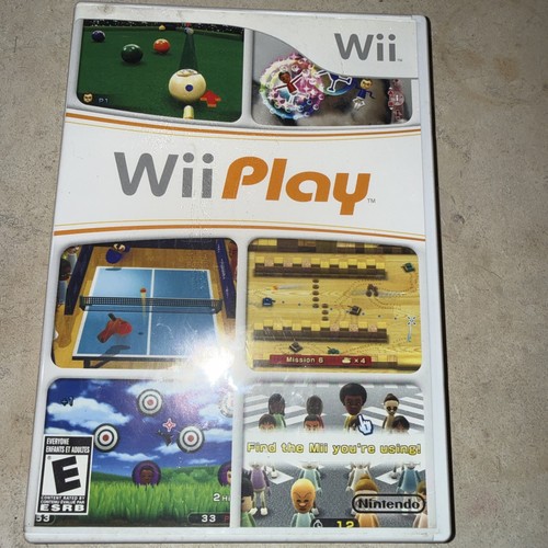 Nintendo wii play - play,