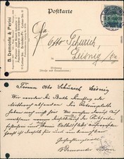 Cartolina B. Demonte & Perini