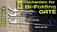 Bi meccanismo cancello pieghevole kit fai da te BFG 30-50 •BFG 50-80 •BFG Uni