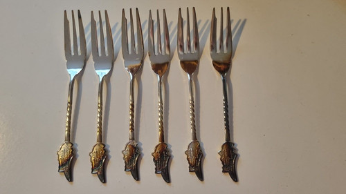 Vintage set silverplated - 6,