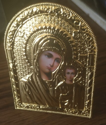 Icona russa riza madre - riza, di