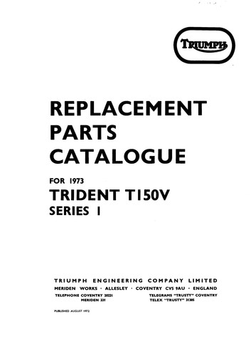 Libro ricambi triumph - (1299),