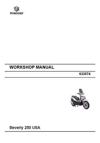 Piaggio vespa service - vespa, workshop