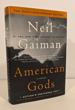 American Gods: 10th Anniversary Edition by Neil Gaiman (2011) Signed Copy