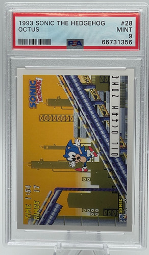 Scheda videogioco 1993 topps - scheda,