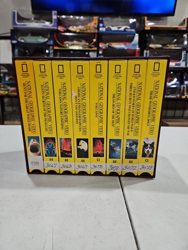 National geographic vhs - 8,