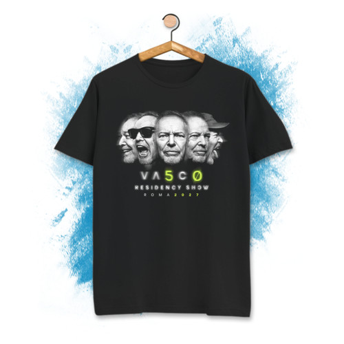 Shirt con stampa vasco - vasco, rossi