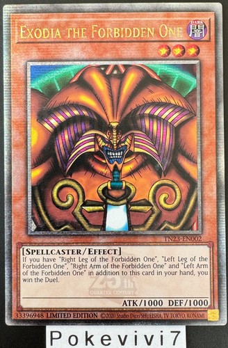 Carte exodia the - yu-gi-oh!,