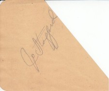 Jo Stafford autografo firmato
