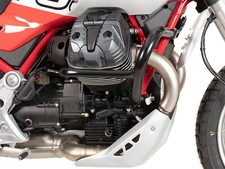 Barra Protezione Motore Moto Guzzi V 85 TT / Strada / Viaggio Nera DI H&B 2024-