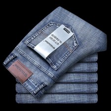 Jeans Uomo Casual Dritto