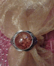 Anello argento e ambra