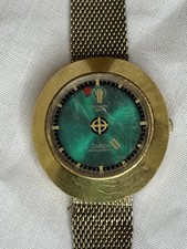 Raro Orologio Zodiaco Verde