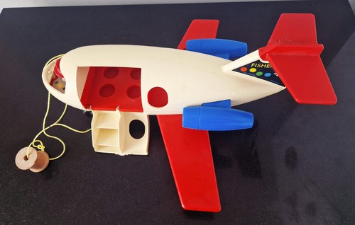 Aereo jet vintage fisher price - vintage, fisher-price