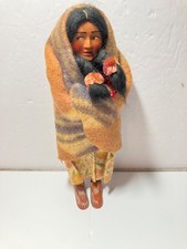 Bambola vintage Skookum nativi