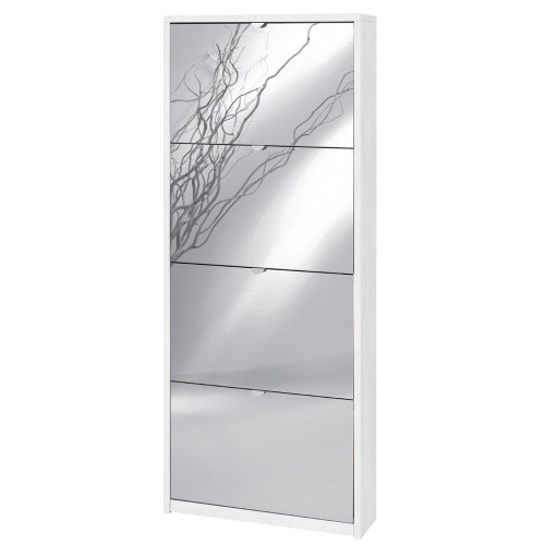 Scarpiera ossido bianco - scarpiera, ante