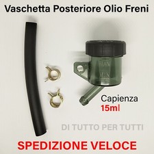 VASCHETTA SERBATOIO PER OLIO FRENI MOTO POSTERIORE PER POMPA FRENI-FRIZIONE 15ml