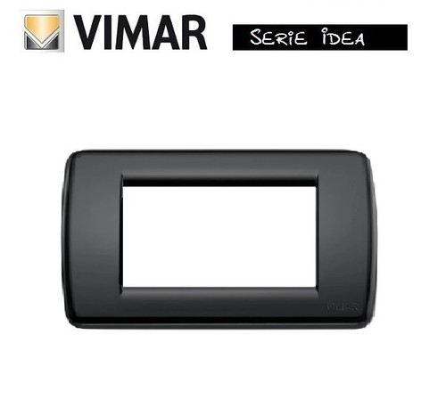 Placca rondo posti nero - placca, 4