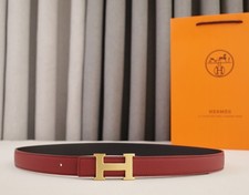 Cintura H unisex Hermes nera e