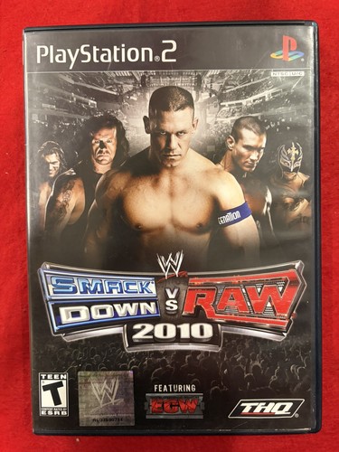 Wwe smackdown raw 2010 sony - wwe,