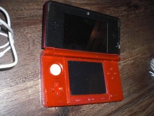 Nintendo 3ds console red - 3ds,