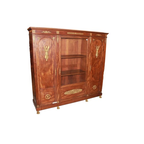 Libreria stile impero francese - libreria,