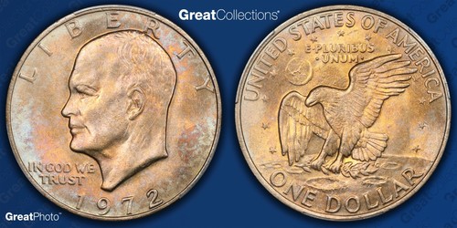 1972 p eisenhower - 🔥👹1972-p,