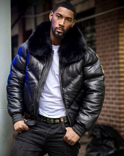 Giubbotto uomo bomber - v,