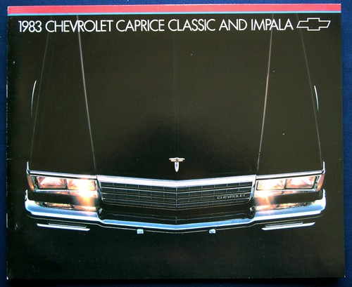 Brochure depliant 1983