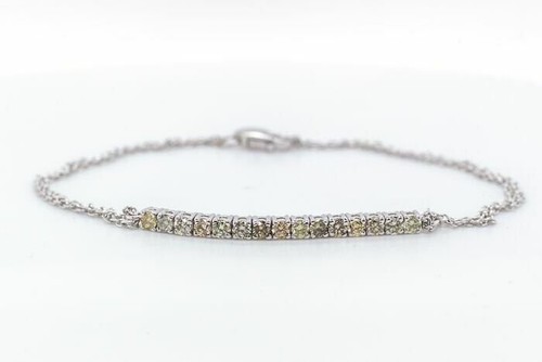 Bracciale tennis oro bianco - bracciale,