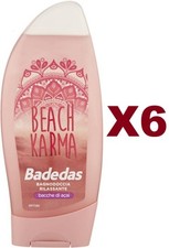 6PZ BADEDAS BEACH KARMA BAGNODOCCIA RILASSANTE BACCHE DI ACAI 250ML BAGNO DOCCIA