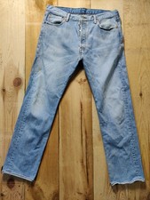 LEVIS 501 JEANS W34 L30 LT BLU