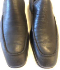 PRADA Mocassini uomo in pelle colore grafite tg. 7,5 (Eur 41,5). Come Nuovi.