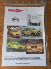  DECALS 1/18 REF 1021 Golf GTI