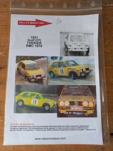 Decals ref 1021 golf gti - decals,