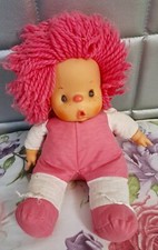 Pupazzo bambola rosa stile Cuore Caldo vintage 27 cm 