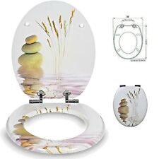 SEDILE COPRIWATER UNIVERSALE PER BAGNO COPRI WC WATER IN LEGNO 18" Mod. 52899