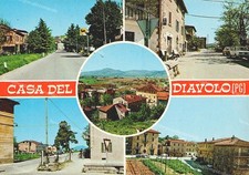 ba787 cartolina casa del diavolo perugia