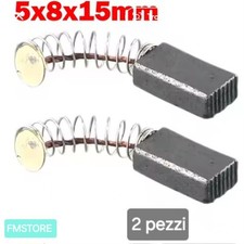 2 Pz  Spazzole carboncini 5x8x15 mm per Smerigliatrice Angolare Trapano Bosh #76