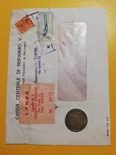 GM1018 Recapito Autorizzato L. 35 Giornata Francobollo L. 25 1975 Palermo 