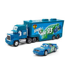 Disney Pixar Cars n.93 ricambio come nuovo Mack Hauler camion + mini auto 1:55 giocattolo pressofuso