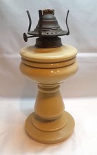 LUME LUCERNA LAMPADA ANTICA A OLIO PETROLIO IN CERAMICA Antique Oil Lamp Base