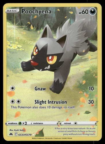 Poochyena holo ultra rara - poochyena,