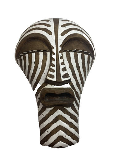 Maschera parete tribale - da,