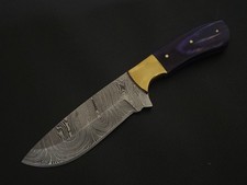 8.5" CUSTOM HAND MADE DAMASCUS